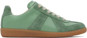 Maison Margiela Green Replica Sneakers