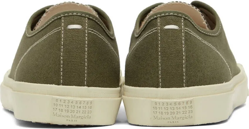 Maison Margiela Khaki Tabi Sneakers