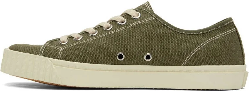 Maison Margiela Khaki Tabi Sneakers