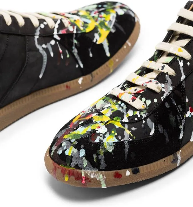 Maison Margiela Paint Replica low-top sneakers Black