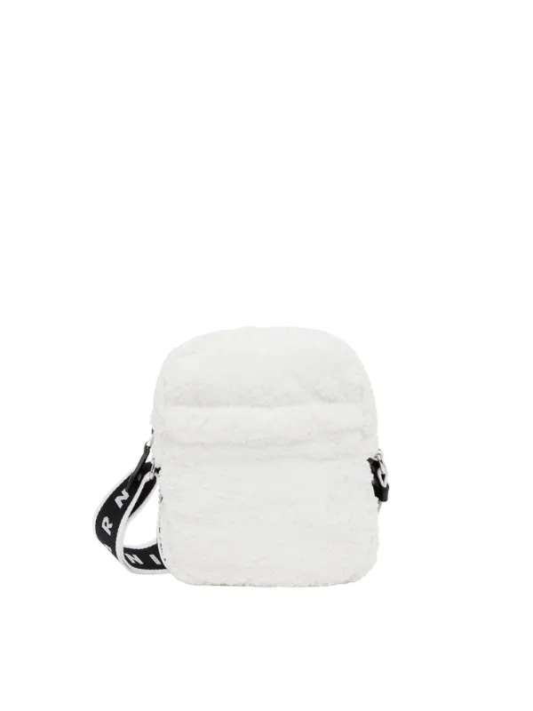 Marni Bag Shoulder Strap Logo White