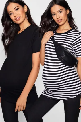 Maternity 2 Pack T Shirt