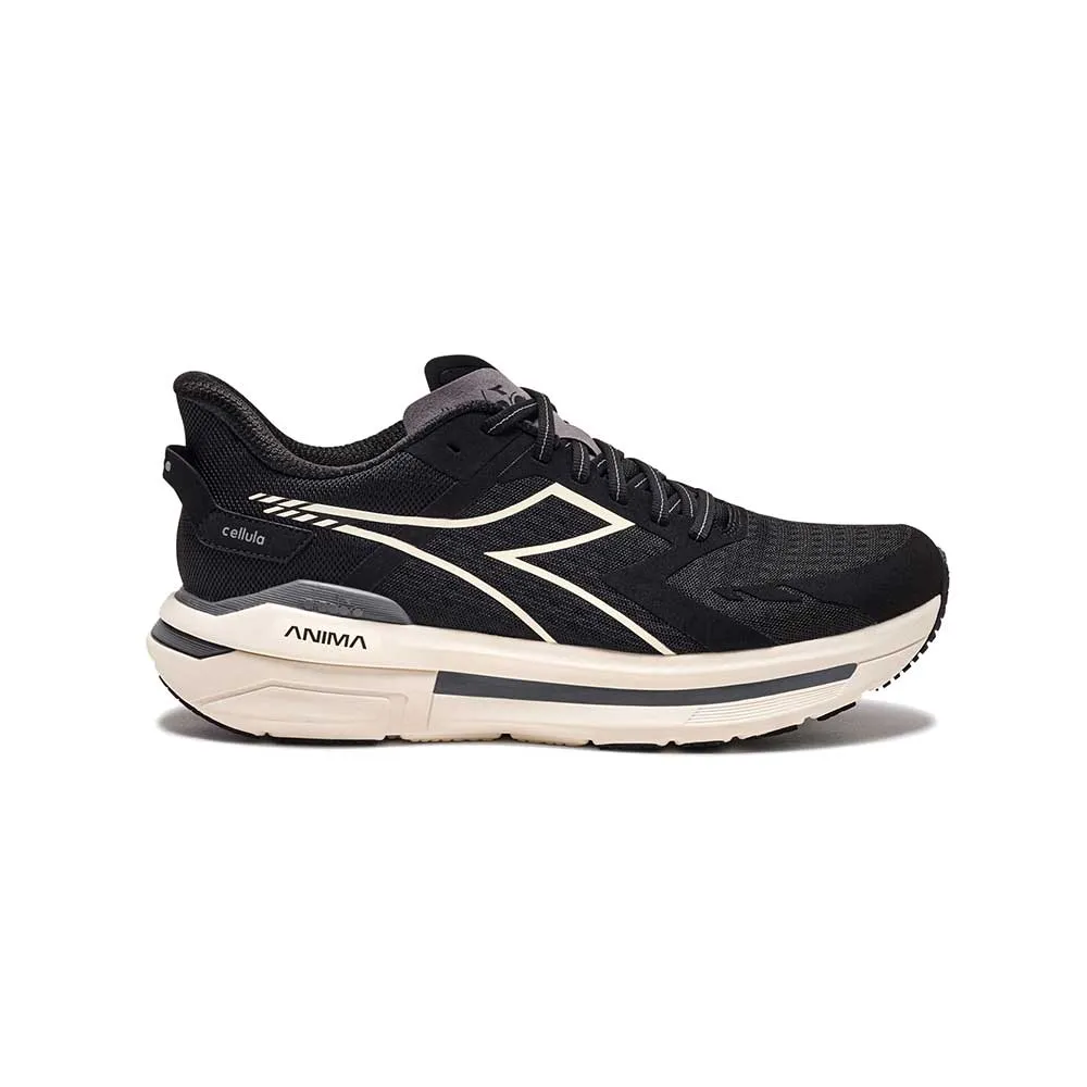 Men's Cellula Running Shoe - Black/Whisper White - Regular (D)