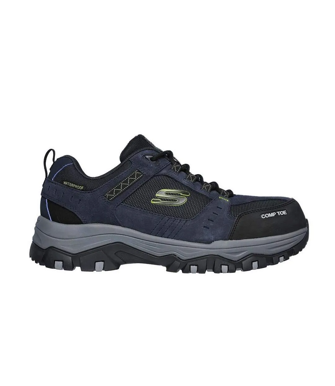 Mens greetah workwear composite toe shoe navy Skechers