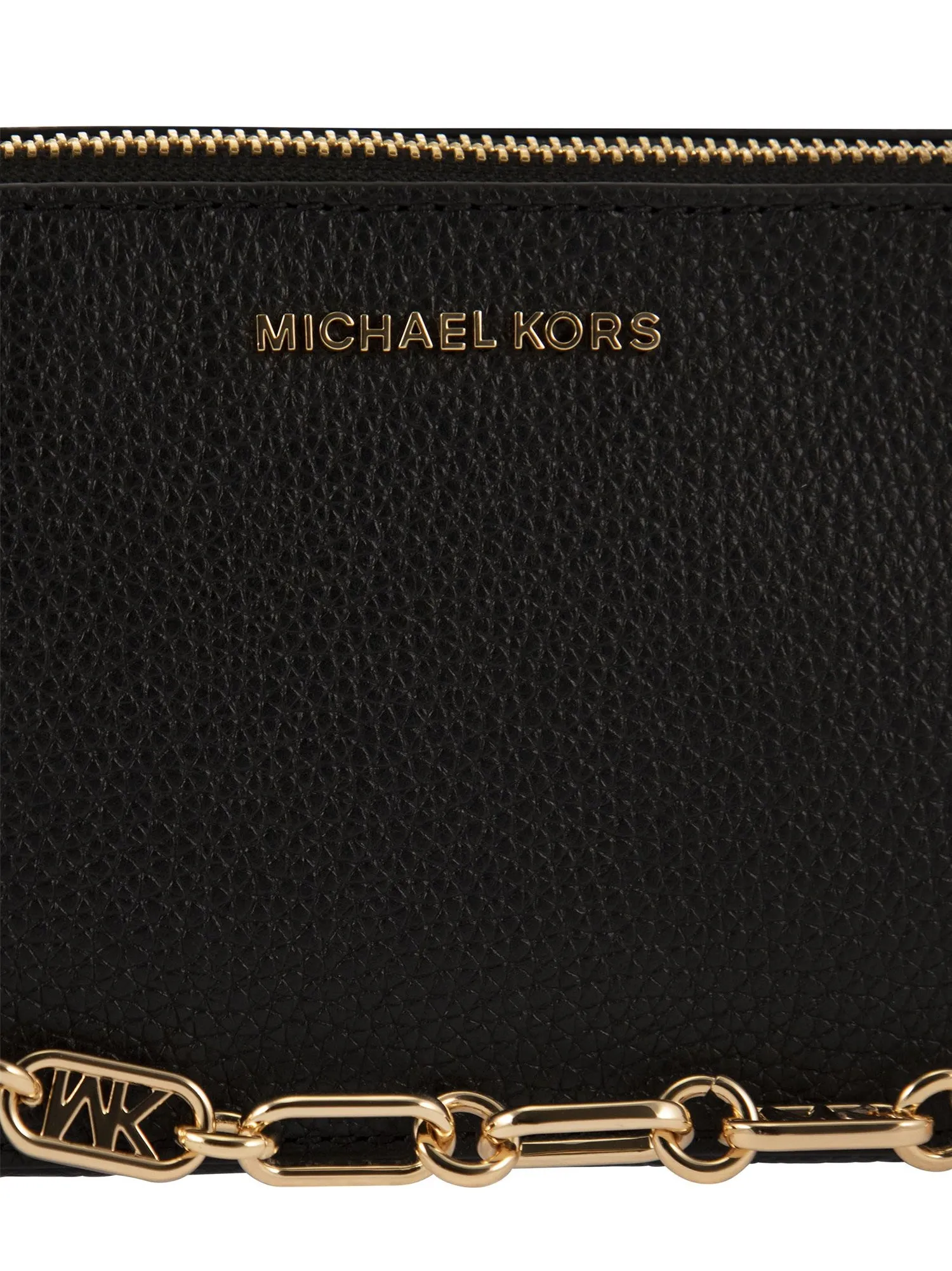 Michael Kors    Michael Kors Jet Set Small Chamber Bag In Grained Leather With Double Zip