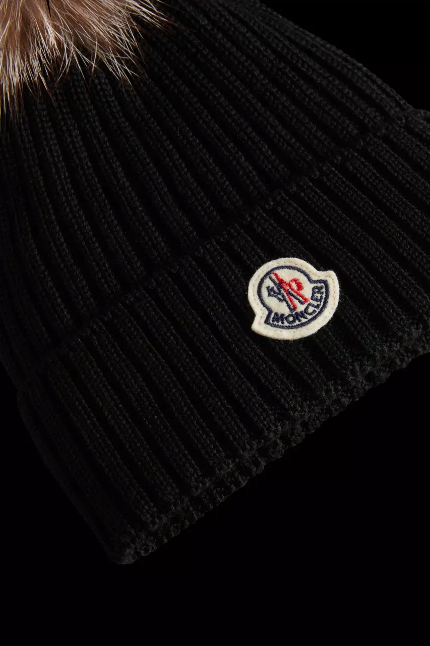 Moncler Berretto Hat Black