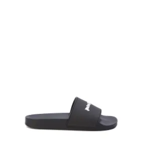 Monogram rubber slide sandals