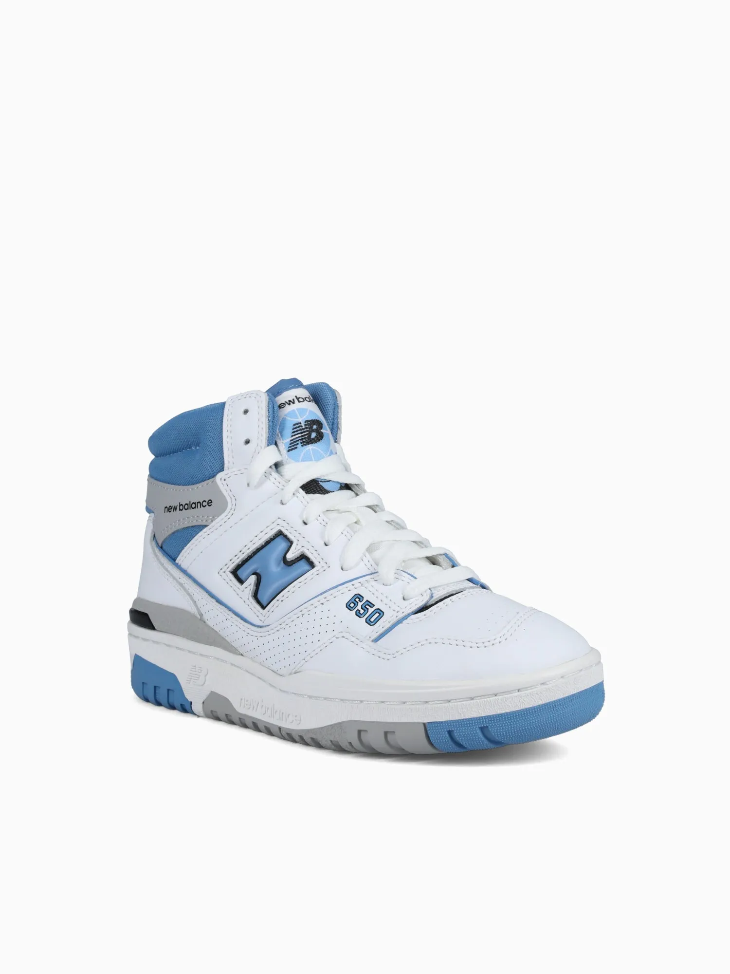 New Balance 650 White Blue leather