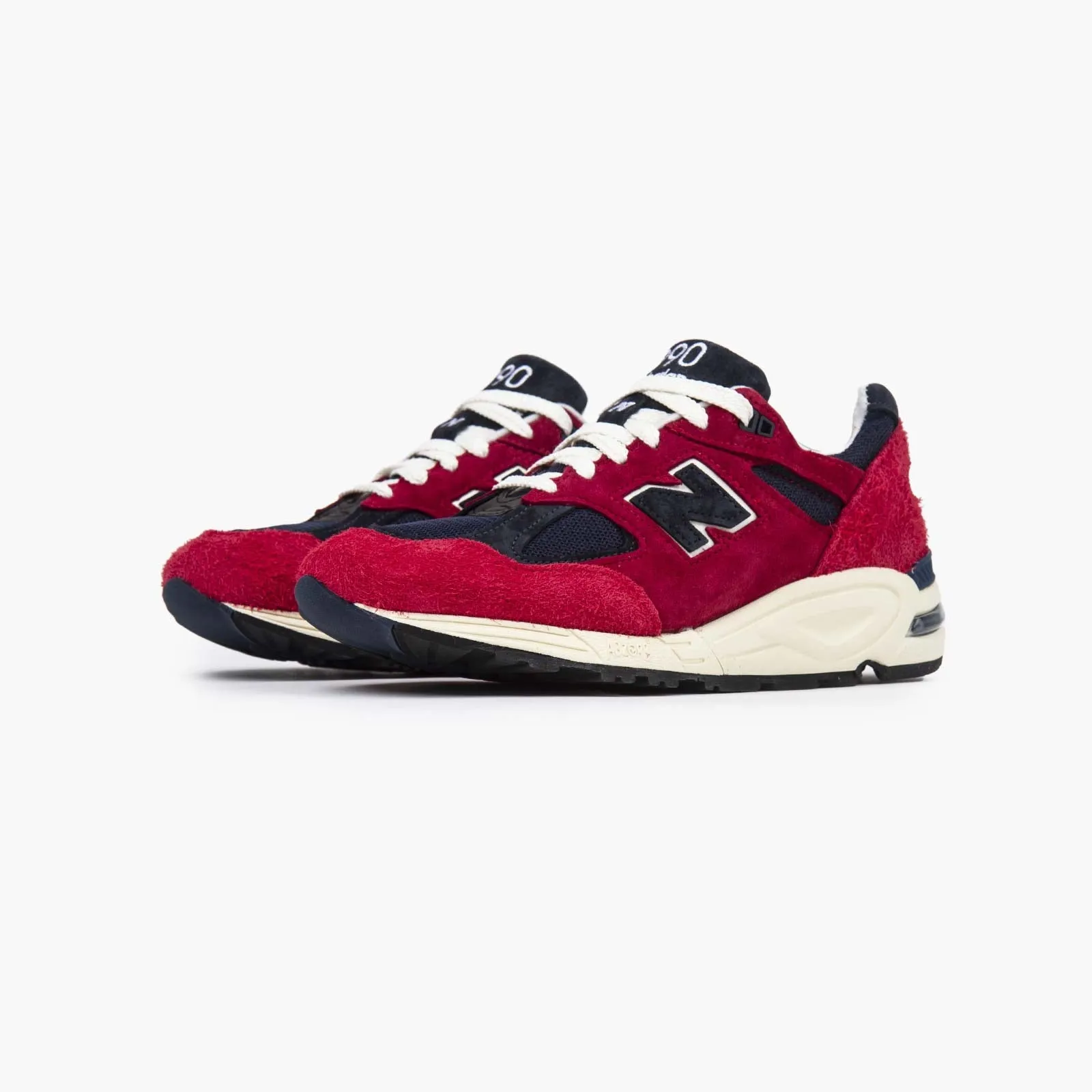 New Balance 990v2 made in USA Scarlet