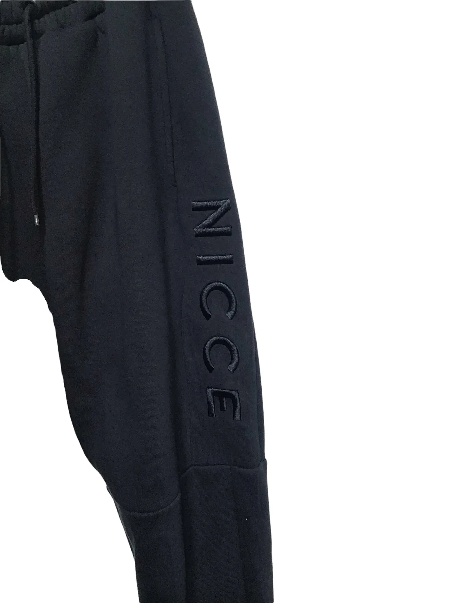 NICCE Navy Tracksuit Bottoms (Size M)