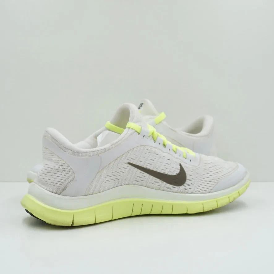 Nike Free 3.0 White Green (W)