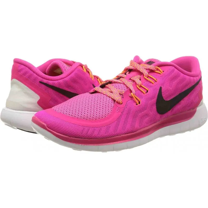 NIKE FREE 5.0 PINK/FOIL FOR WOMEN'S