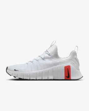 Nike Free Metcon 6 White Black Red Men's