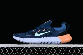 Nike Free RN 5.0 Blue White Gold CZ1891-402