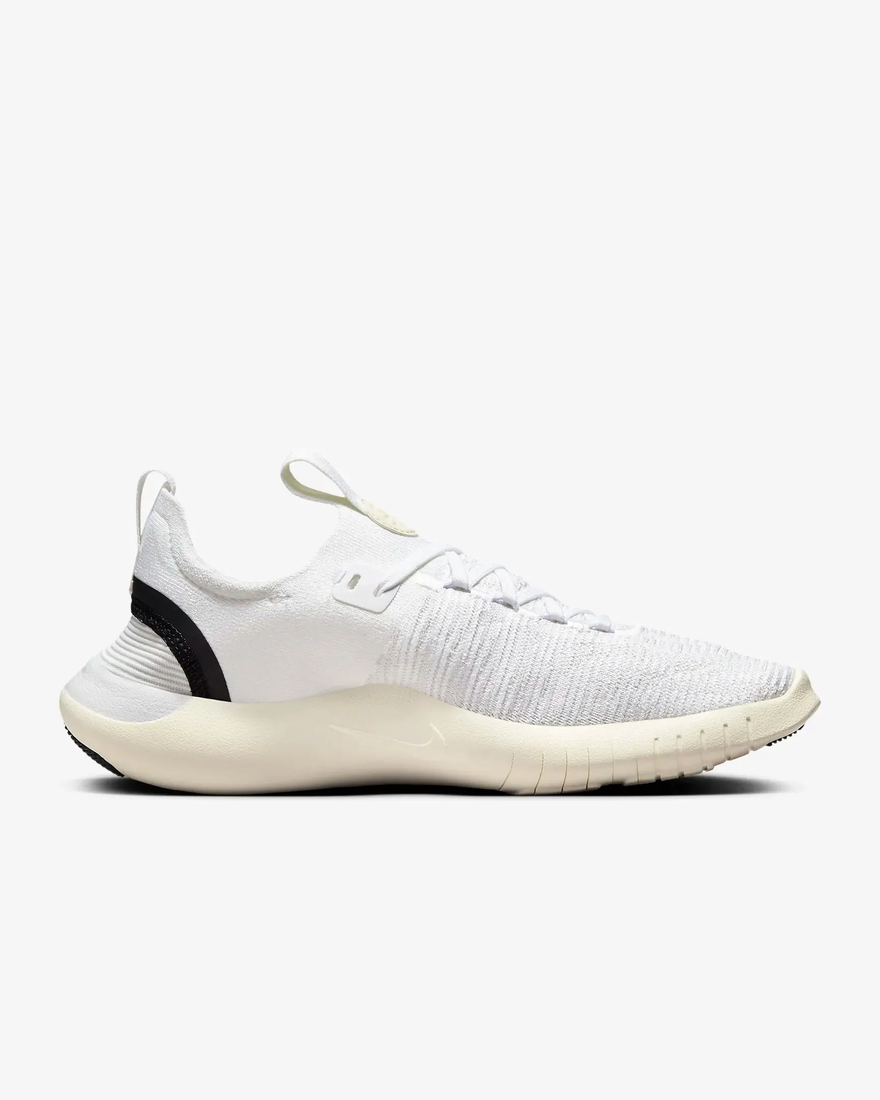 Nike Free RN NN White Black Coconut Milk Women's