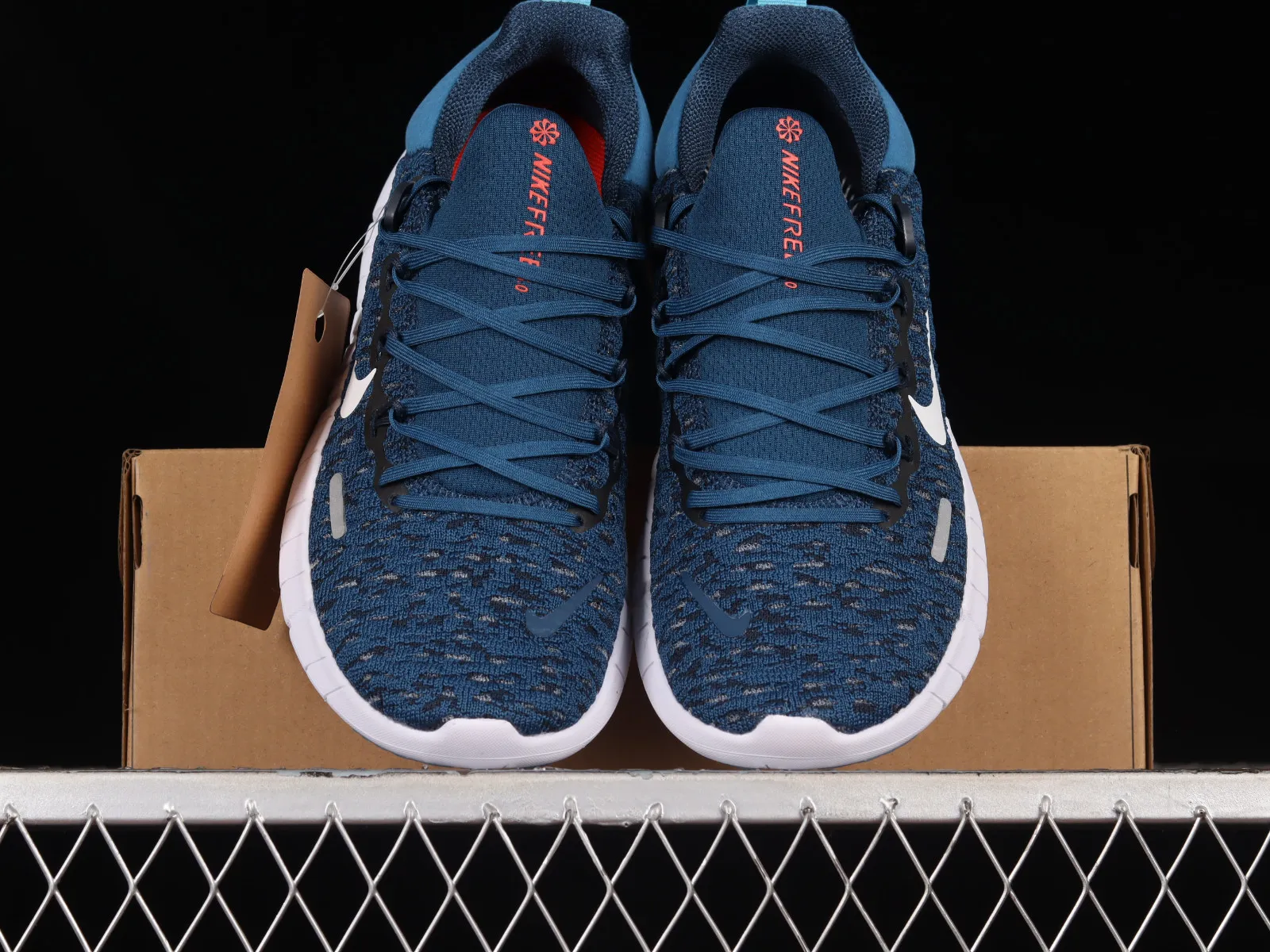 Nike Free Run 5.0 Blue Obsidian Cerulean Barely Green CZ1884-402