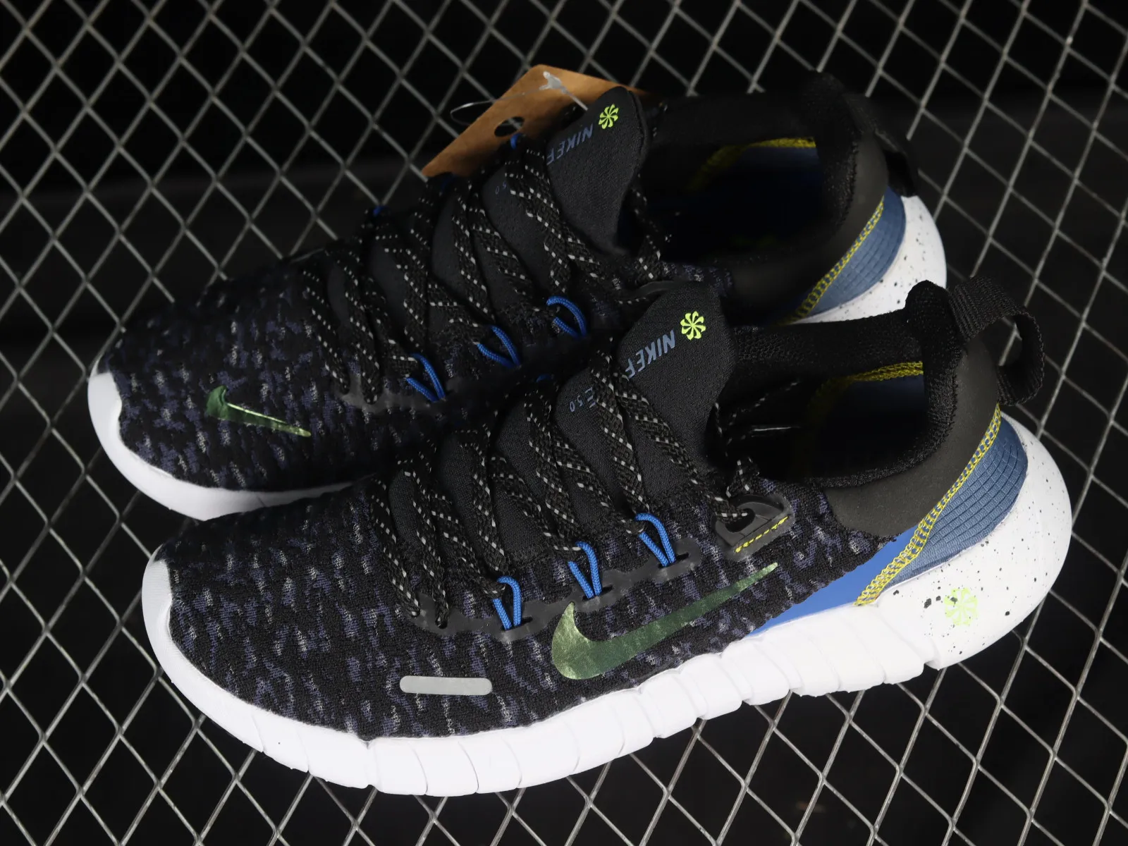 Nike Free Run 5.0 Next Nature Black Multi Hyper Royal DZ4848-001