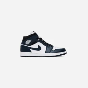 NIKE  JORDAN 1 MID ARMORY NAVY