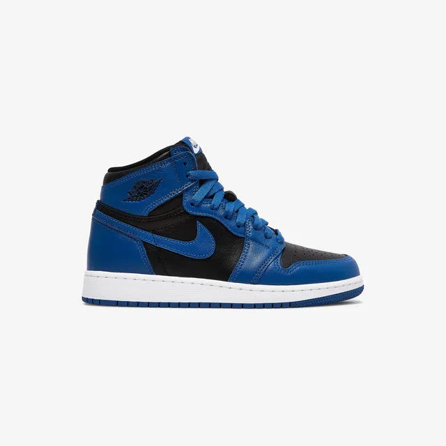 NIKE  JORDAN 1 RETRO HIGH OG DARK MARINA BLUE (GS) KIDS