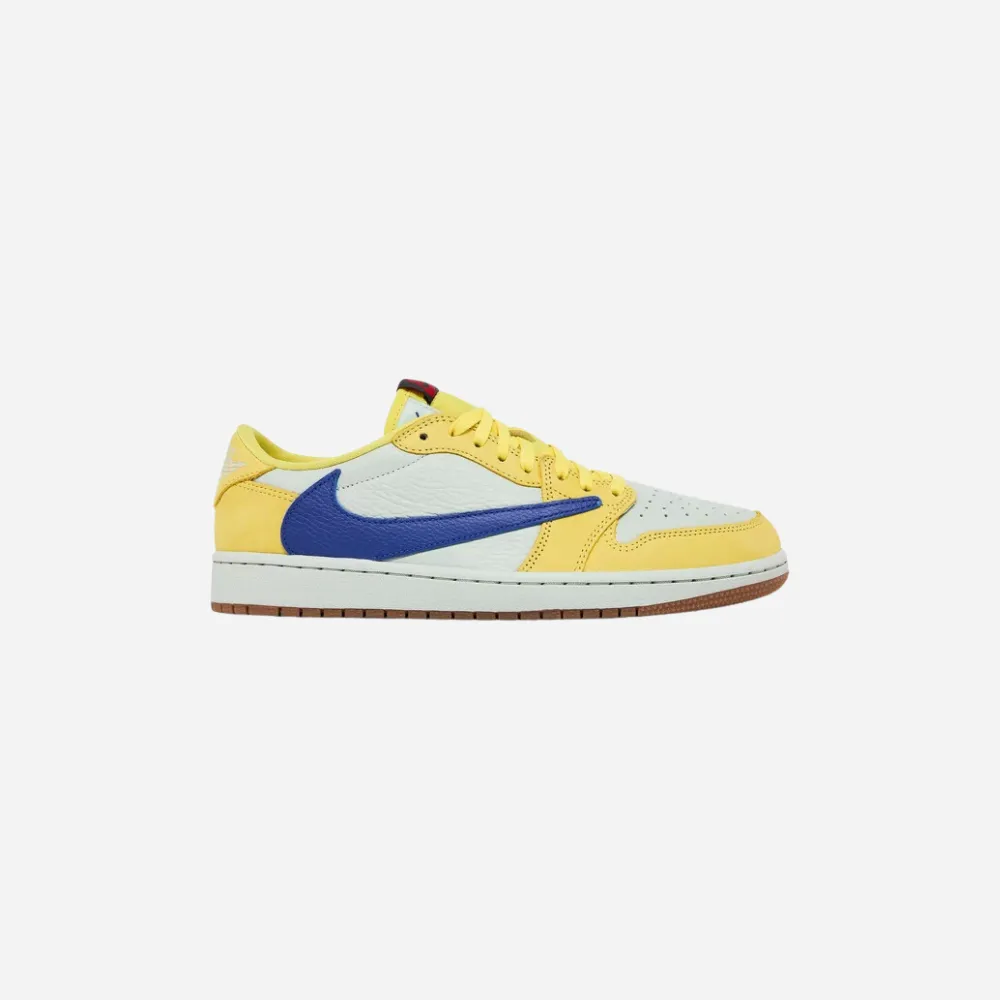 NIKE  JORDAN 1 RETRO LOW OG SP TRAVIS SCOTT CANARY (WOMEN'S)