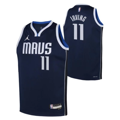 Nike Kids' Dallas Mavericks Kyrie Irving #11 Statement Jersey