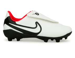 Nike Kids Tiempo Legend 10 Club FG/MG V White/Red