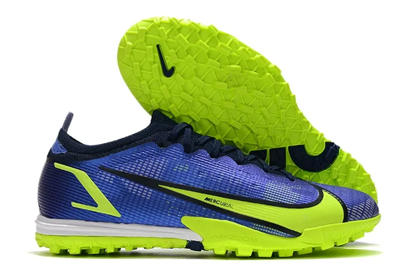 Nike Mercurial Vapor 14 Elite Turf Recharge - Blue/Black/Volt