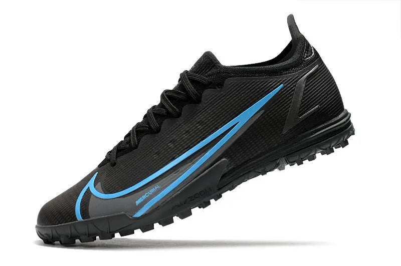 Nike Mercurial Vapor 14 Elite Turf Renew - Black/Blue/Black