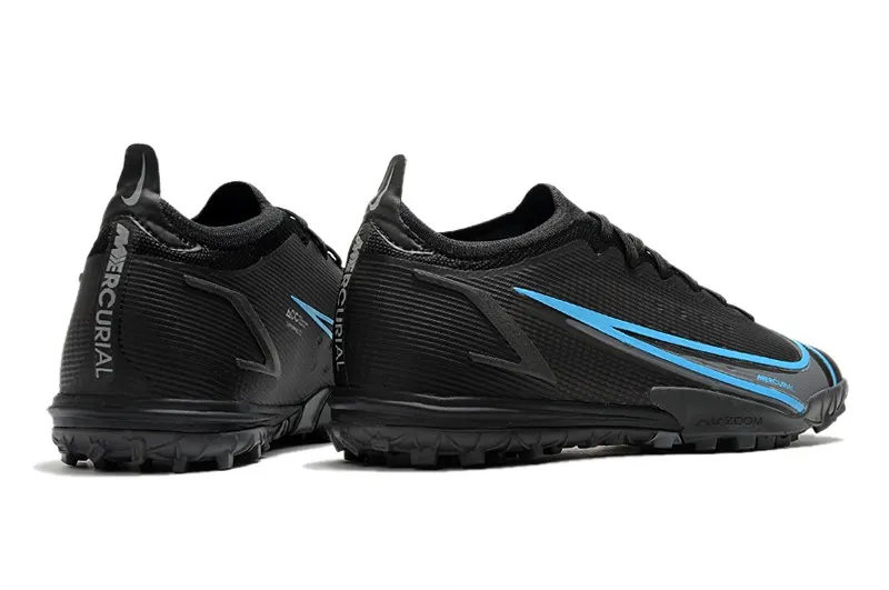 Nike Mercurial Vapor 14 Elite Turf Renew - Black/Blue/Black