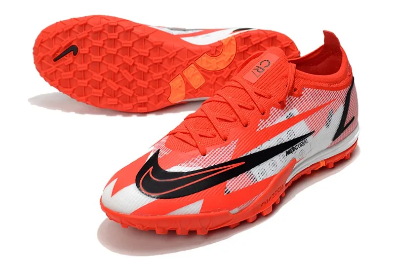 Nike Mercurial Vapor 14 Elite Turf Spark Positivity- Red/White/Black