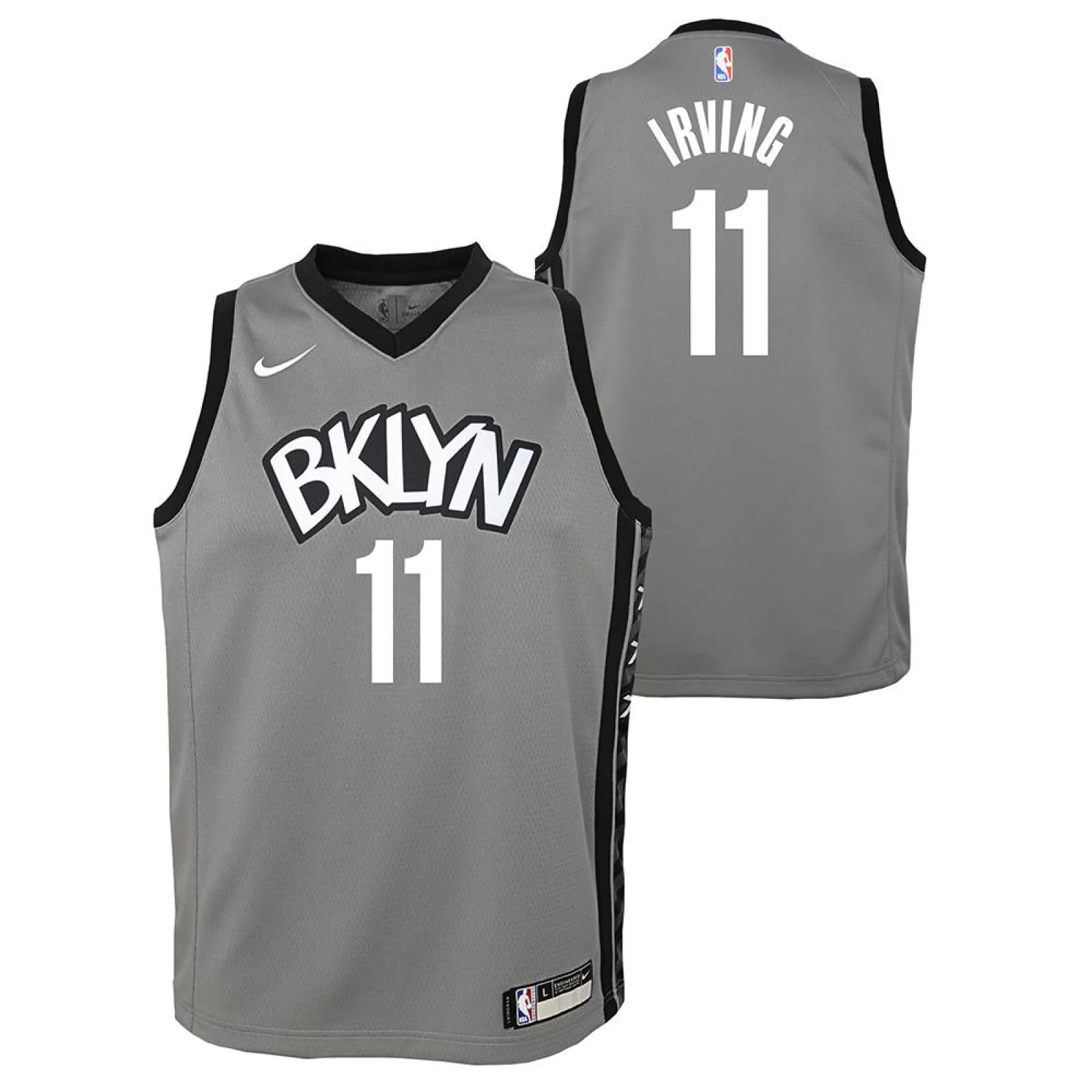 Nike NBA Swingman Brooklyn Nets Kyrie Irving Jersey ''Grey''