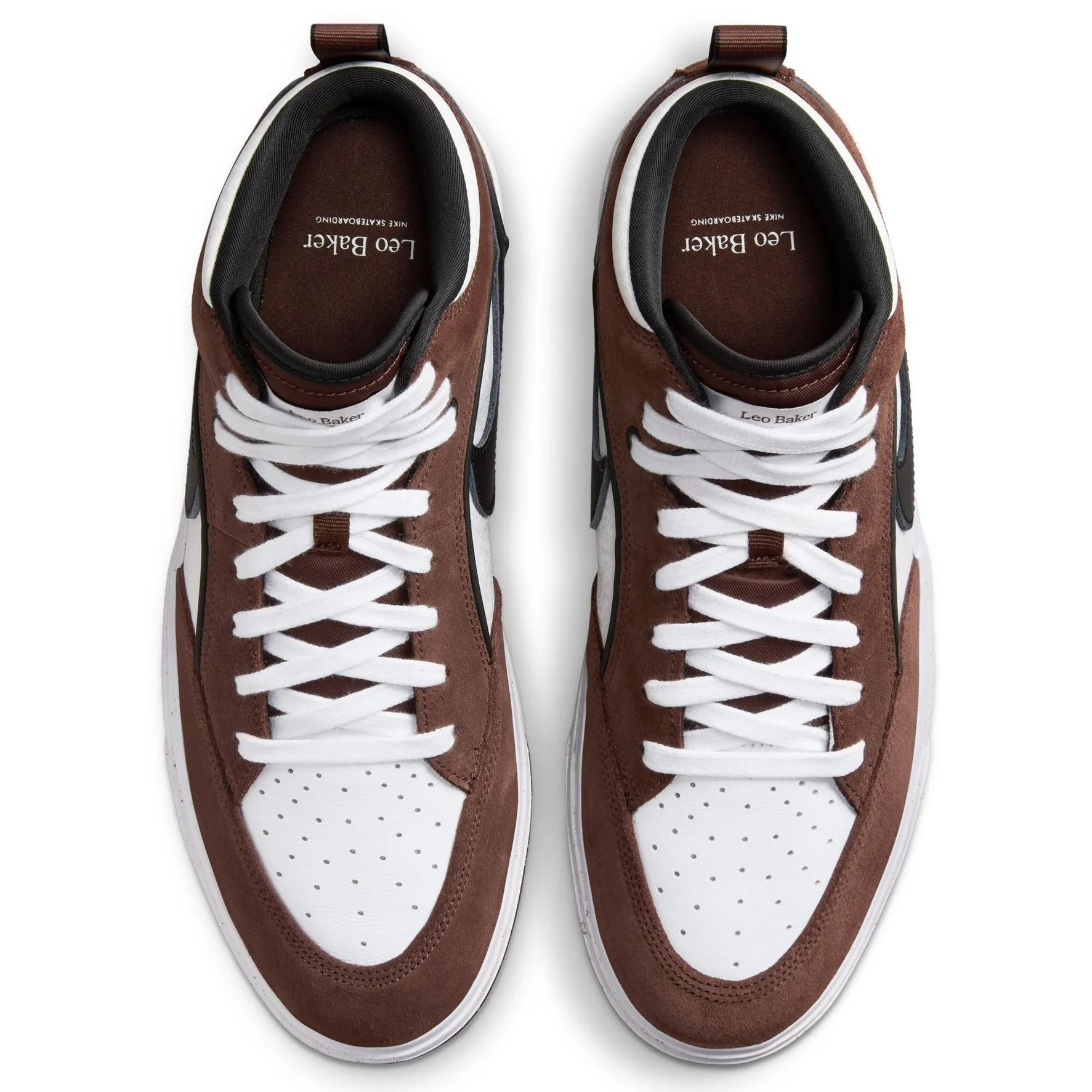 Nike SB Nike SB React Leo (Lt Chocolate/Black-White-Black)