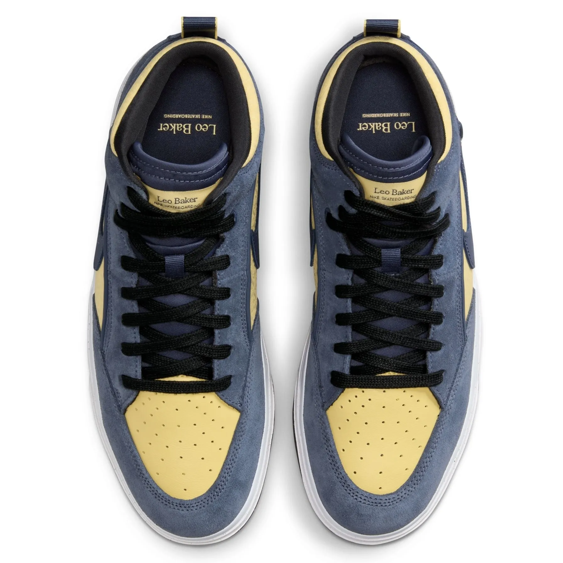 Nike SB Nike SB React Leo (Thunder Blue/Thunder Blue-Saturn Gold)