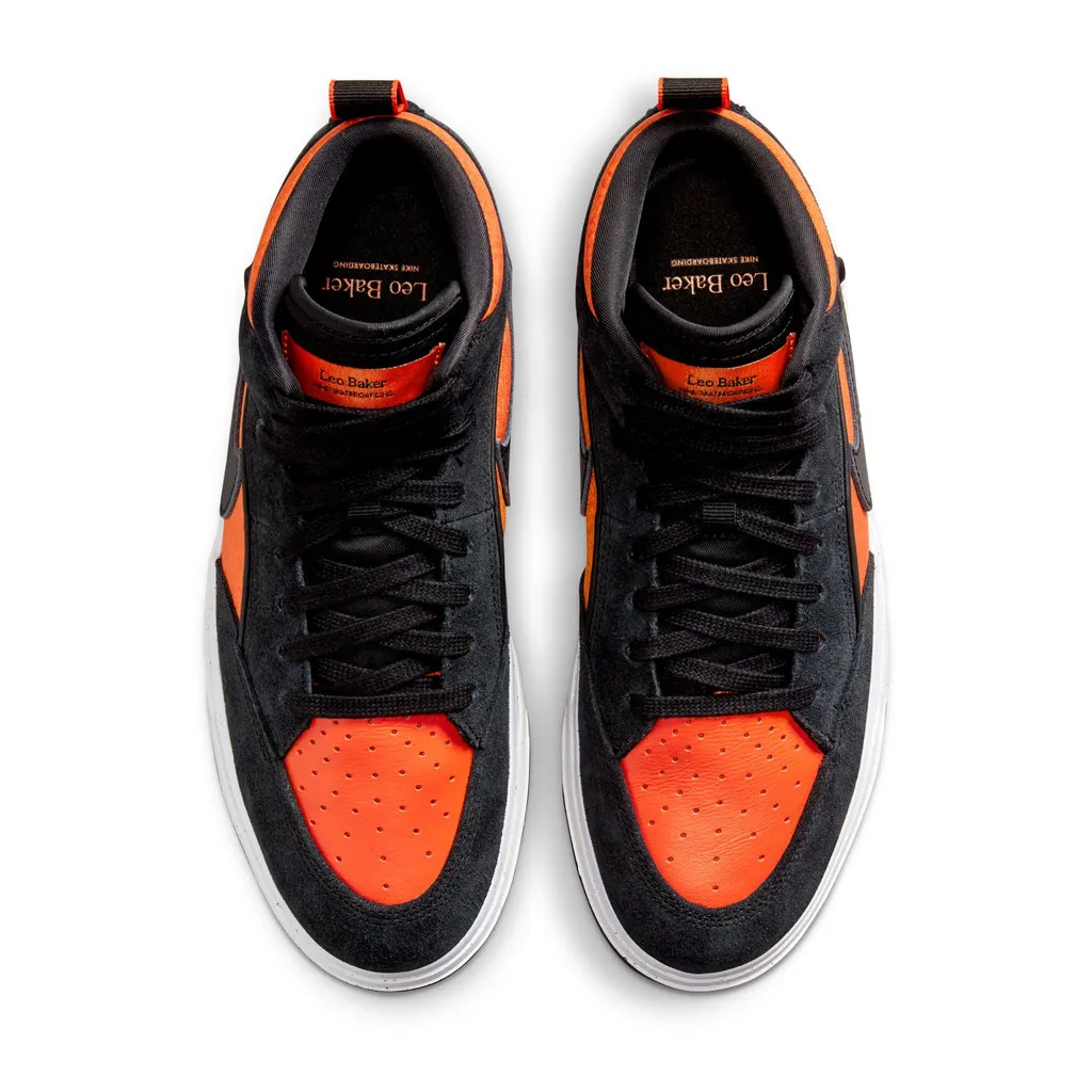 Nike SB React Leo BLACK/BLACK-ORANGE-ELECTRO