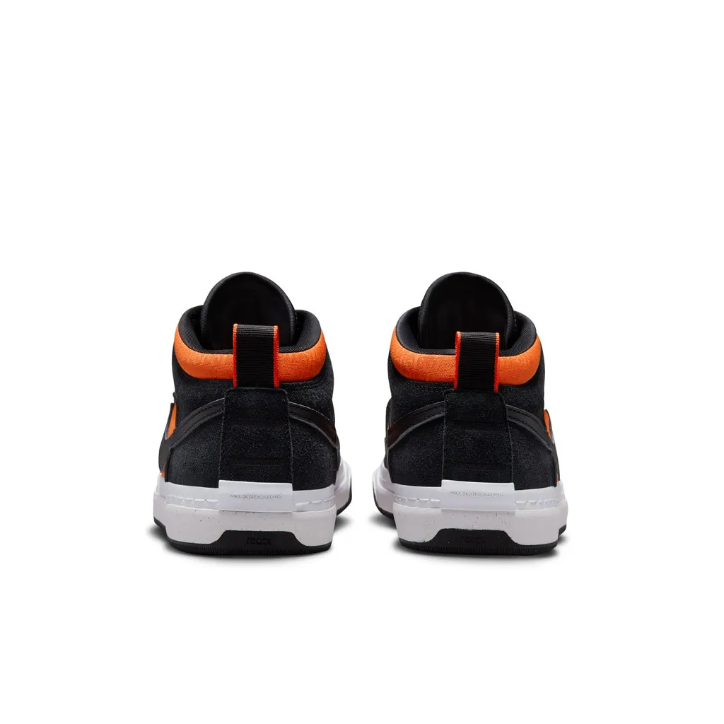 Nike SB React Leo BLACK/BLACK-ORANGE-ELECTRO