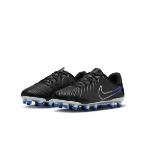 Nike Tiempo Legend 10 Club FG/MG Jr (Black/Blue)