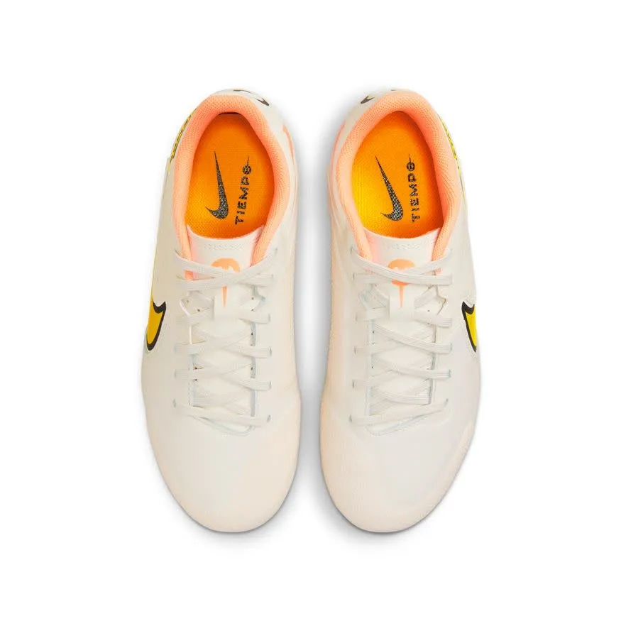 Nike Tiempo Legend 9 Academy FG/MG Jr (White/Yellow/Orange)