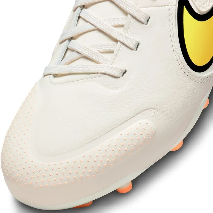 Nike Tiempo Legend 9 Academy FG/MG Jr (White/Yellow/Orange)