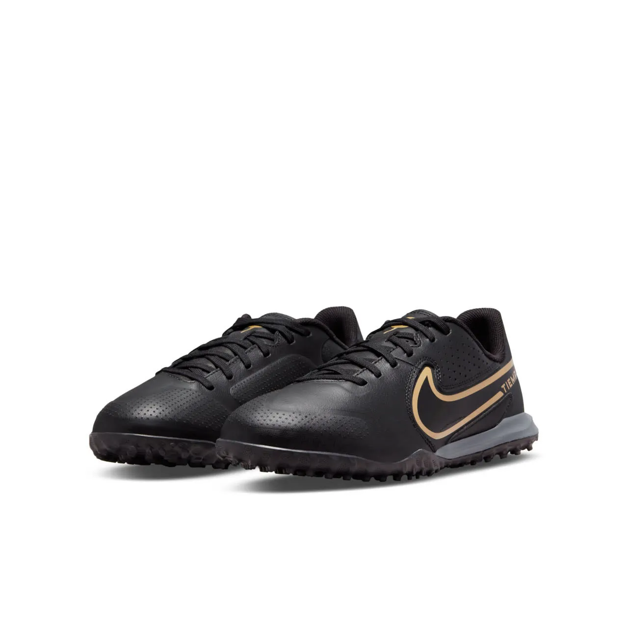 Nike Tiempo Legend 9 Academy Turf Jr (Black/Gold)