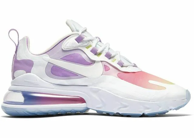 Nike wmns air max 270 react multi color metallic gold