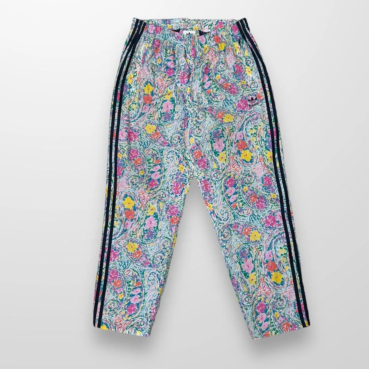 Noah x Adidas Floral Tracksuit Bottoms In Multi Colour