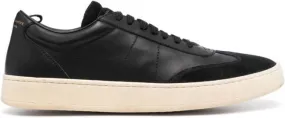 Officine Creative low-top leather sneakers Black