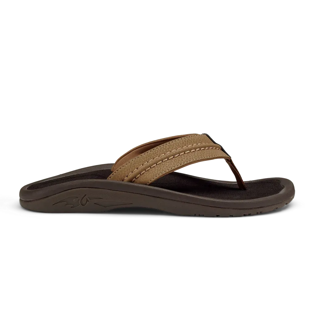 Olukai Men's Hokua Tan Sandals