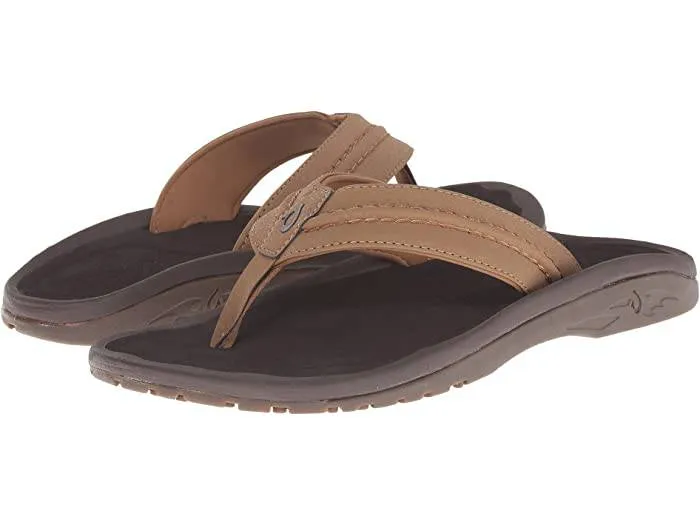 Olukai Men's Hokua Tan Sandals