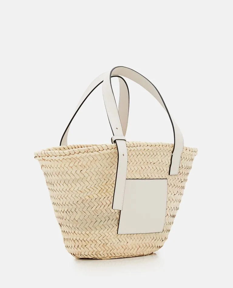 PALM LEAF BASKET BAG