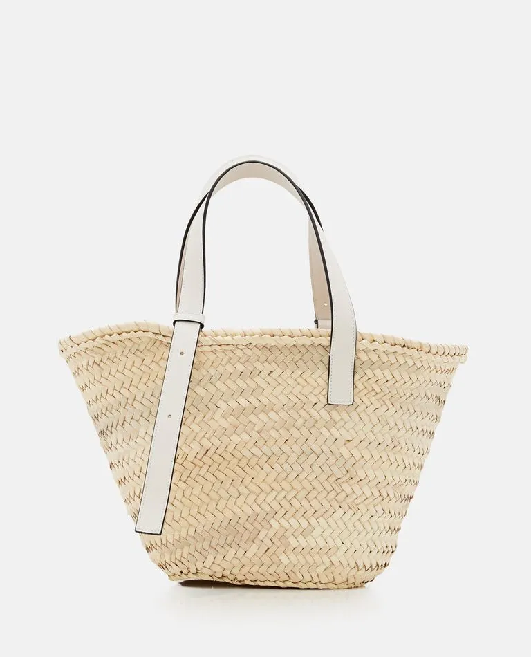 PALM LEAF BASKET BAG