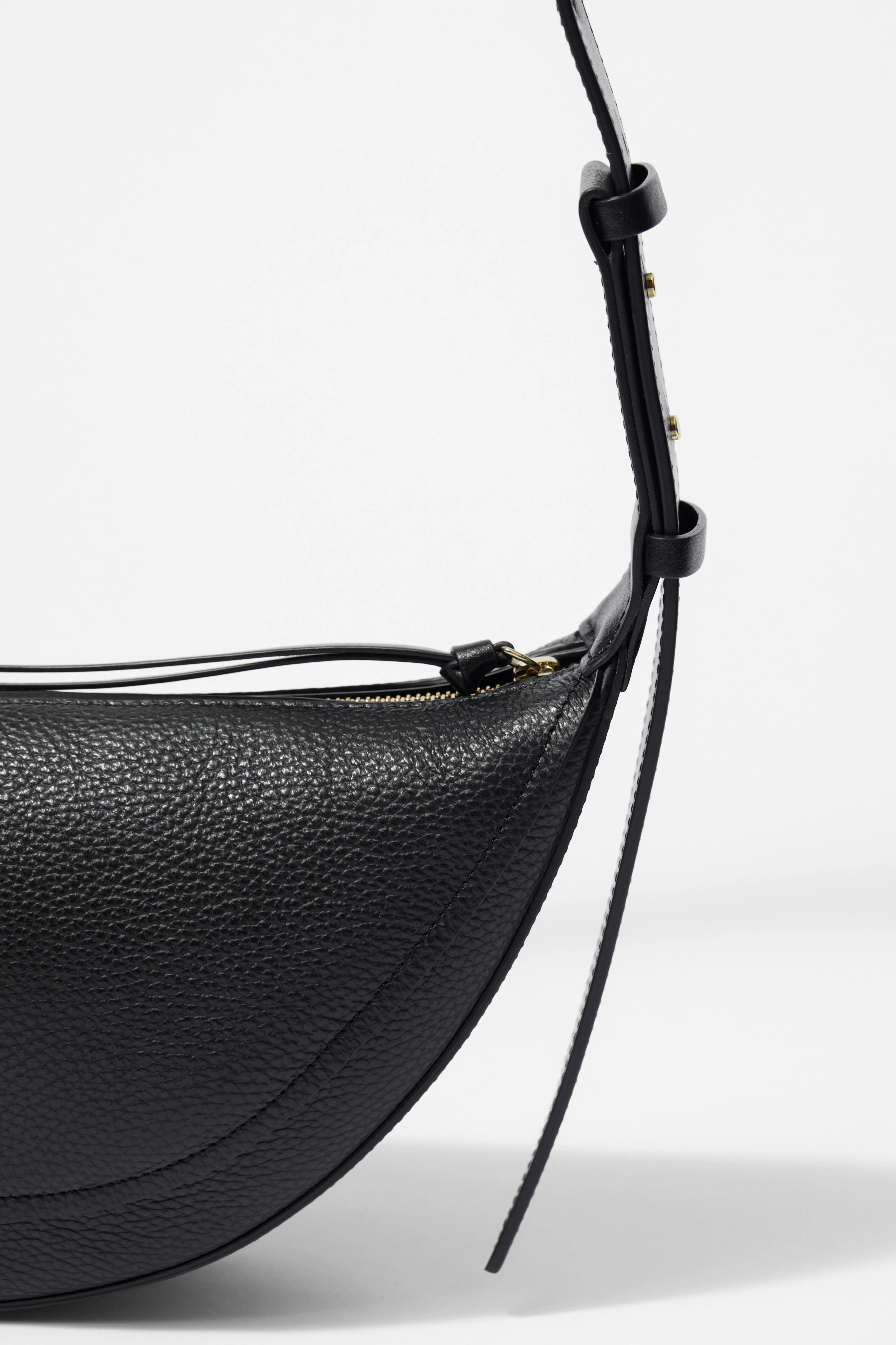 Paneled Leather Bag - Black - Ladies | H&M GB