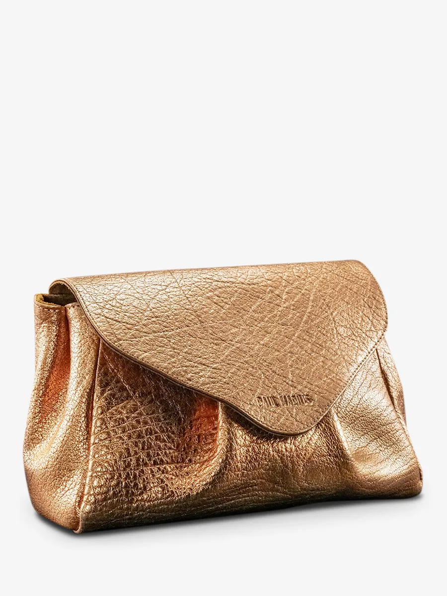 paulmarius leather shoulder bag Pink,Gold - Suzon M Rose Gold | PAUL MARIUS