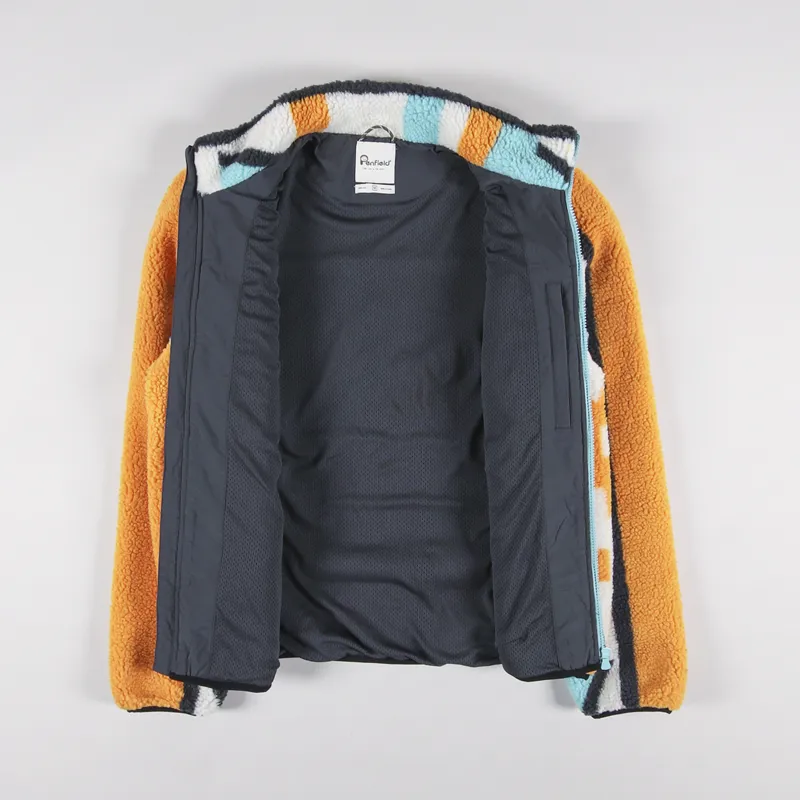 Penfield Geo Print Mattawa Fleece Apricot