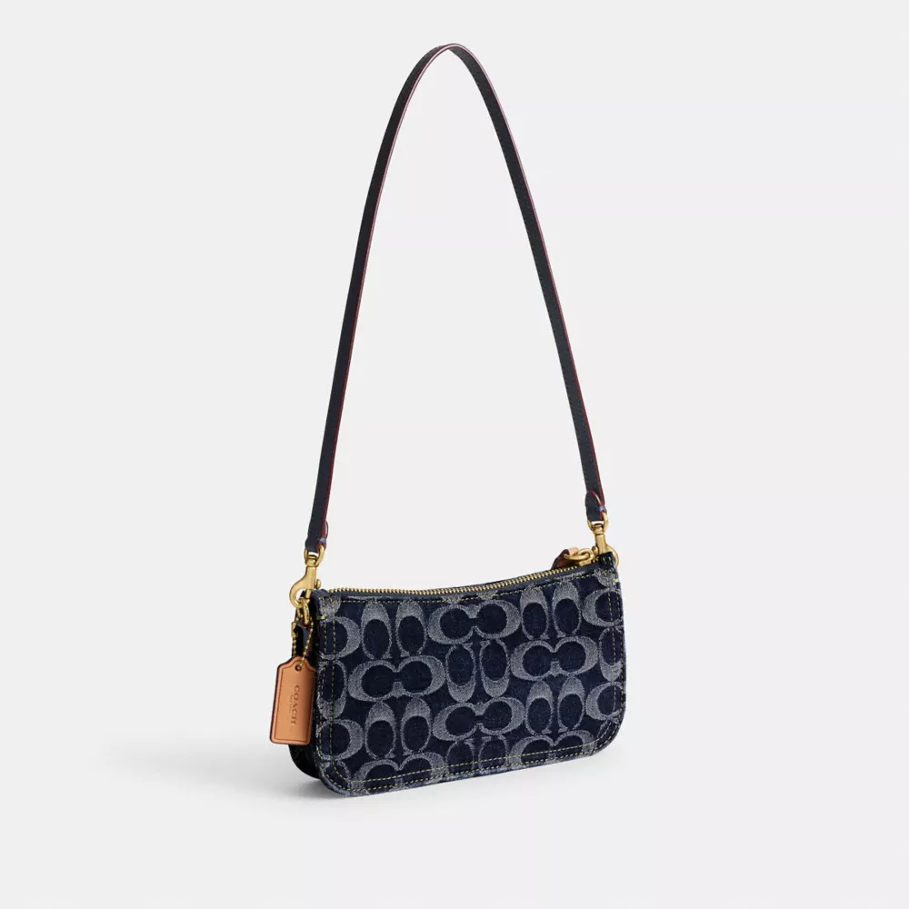 PENN SHOULDER BAG IN SIGNATURE DENIM